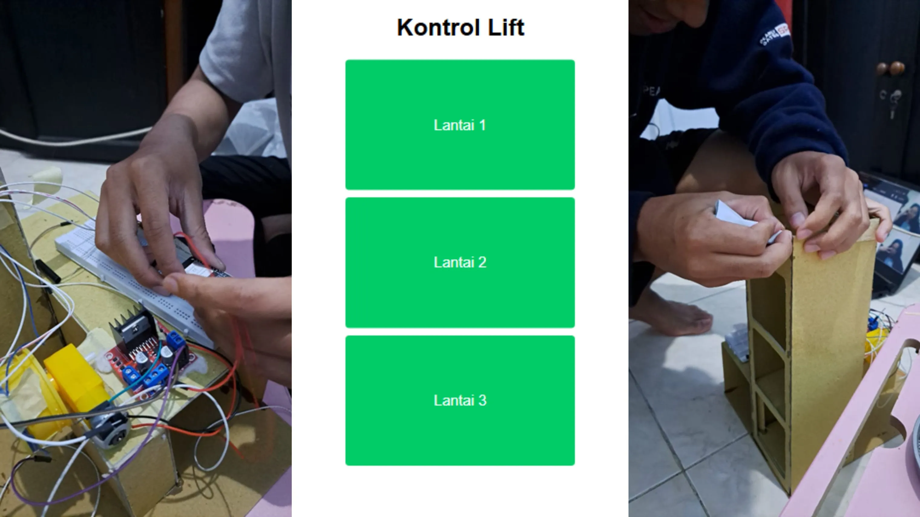 Virtual Button Lift System