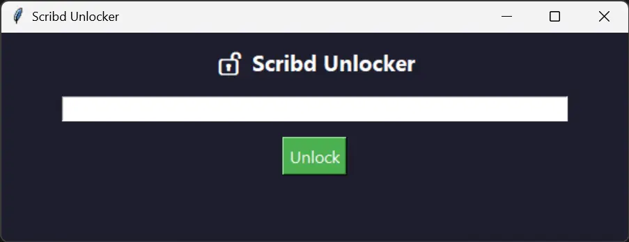 scribdUnlocker